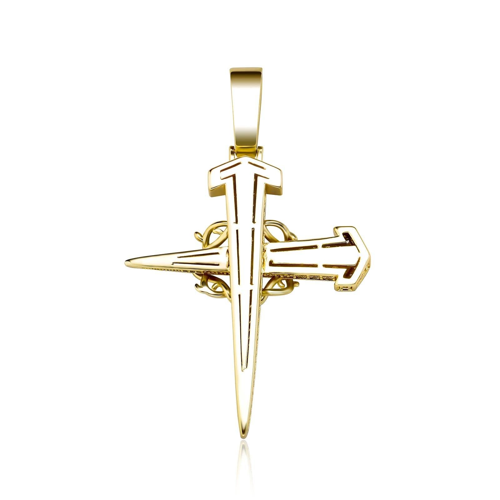 Sword Pendant - Gold - Alliceonyou