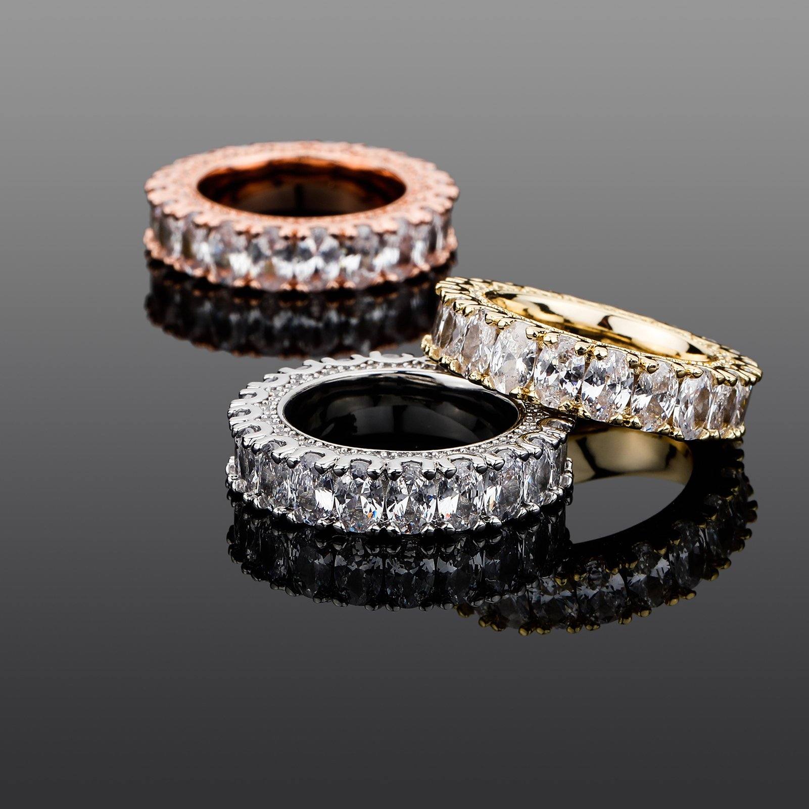 New Baguette Rings - Gold - Alliceonyou