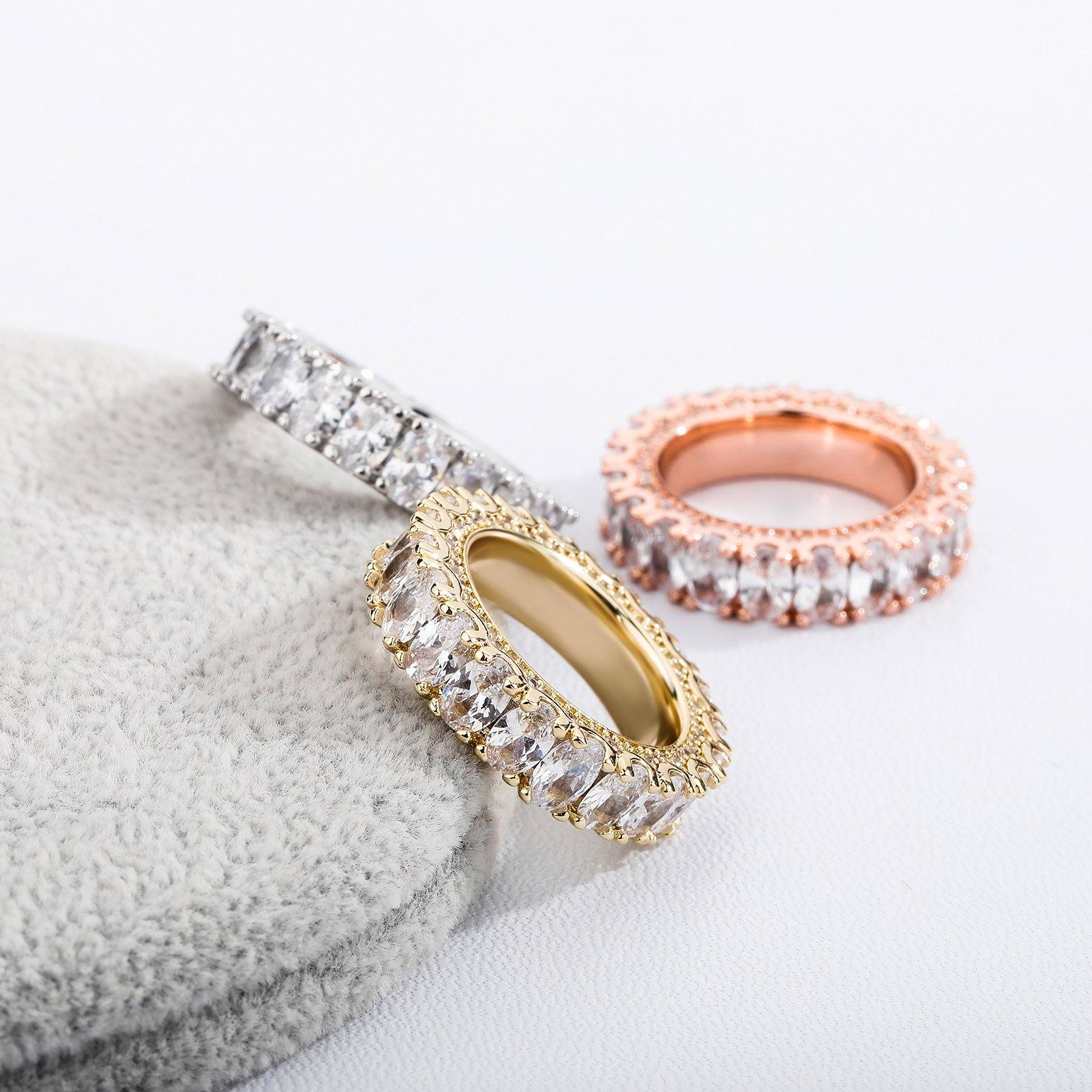 New Baguette Rings - Sliver - Alliceonyou