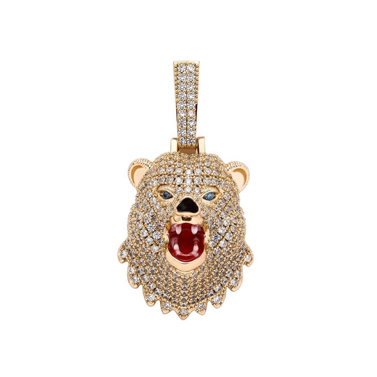 Bear Pendants - GOLD - Alliceonyou