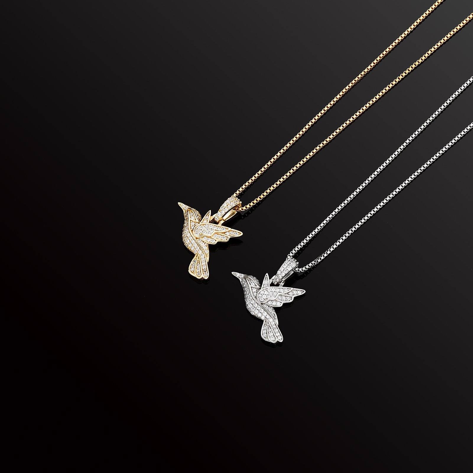 925 Bird Pendant - SLIVER - Alliceonyou