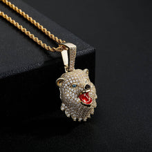 Load image into Gallery viewer, Bear Pendants - GOLD - Alliceonyou
