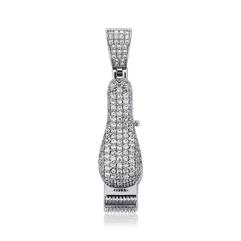 Barbel Shop Clippers Pendants - SLIVER - Alliceonyou