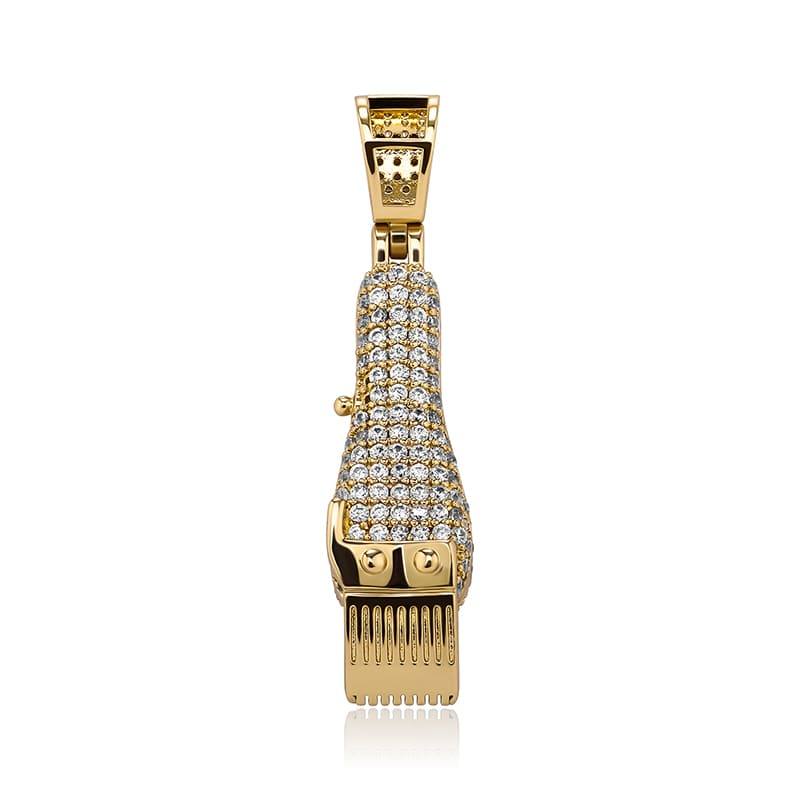 Barbel Shop Clippers Pendants - GOLD - Alliceonyou