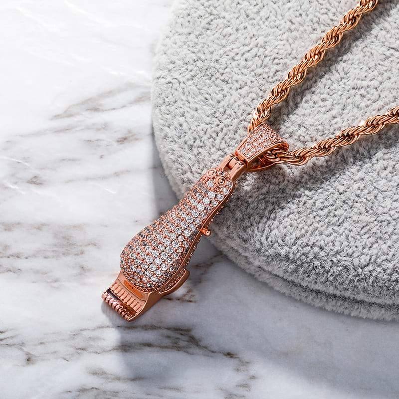 Barbel Shop Clippers Pendants - ROSE GOLD - Alliceonyou