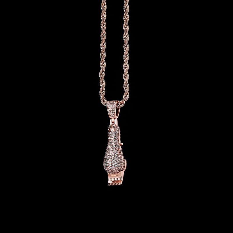 Barbel Shop Clippers Pendants - ROSE GOLD - Alliceonyou