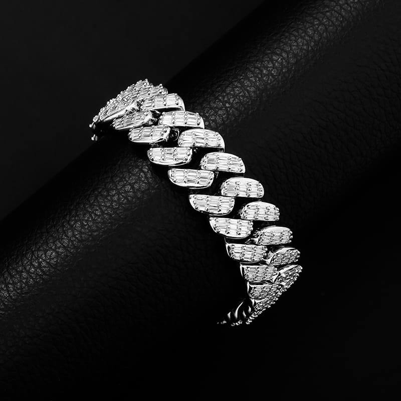 8MM Prong Bracelets- SLIVER - Alliceonyou