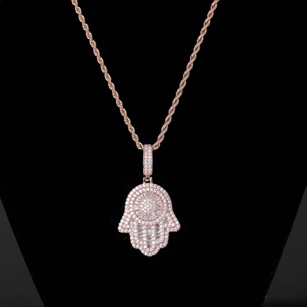 Palm Pendant - ROSE GOLD - Alliceonyou