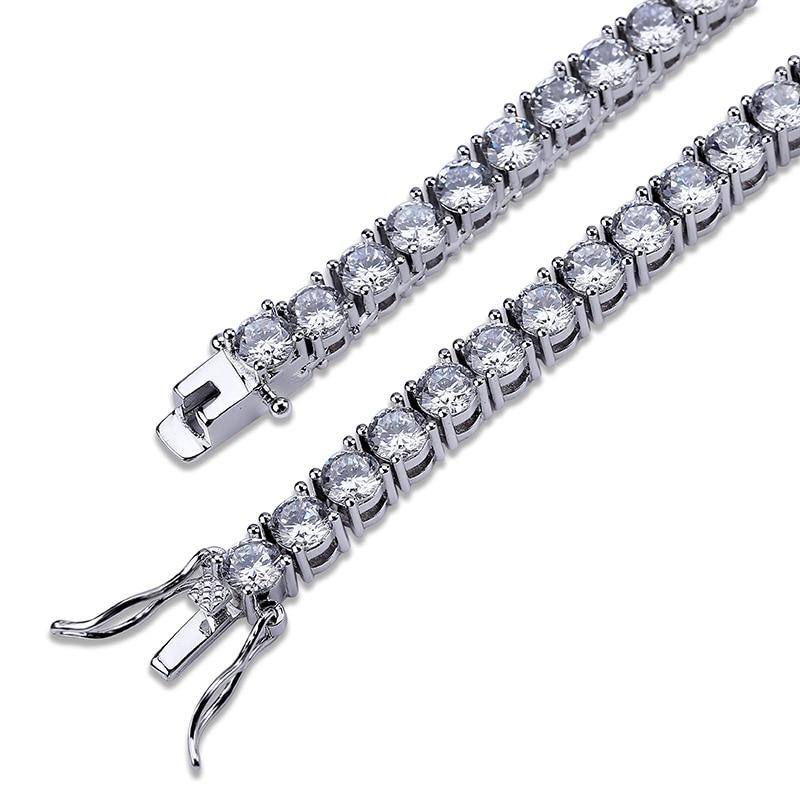 3MM Tennis Chain - SILVER - Alliceonyou